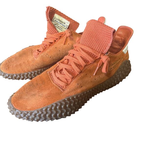 Adidas Originals Kamanda DB2776 Raw Amber Burnt Orange Suede Leather Mens Sz 11 main image 6